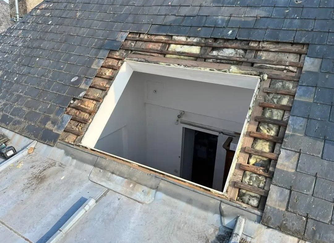 Velux ardoise toiture