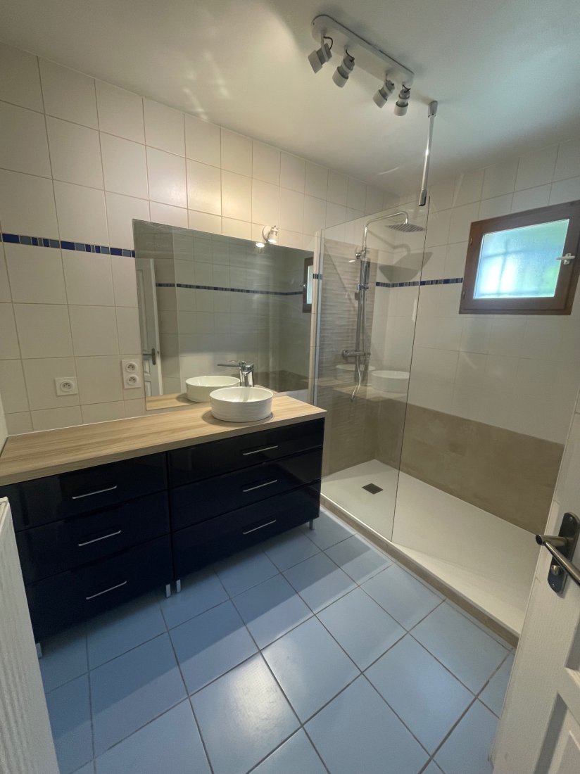 Salle de bain rénovée