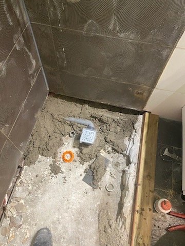 Receveur remplacé douche italienne