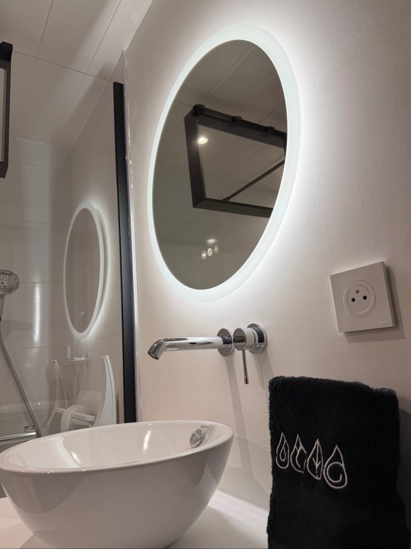 Salle de bains sécurisée