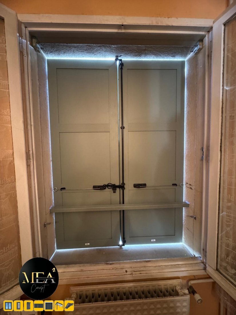 Volets aluminium sur-mesure Gap