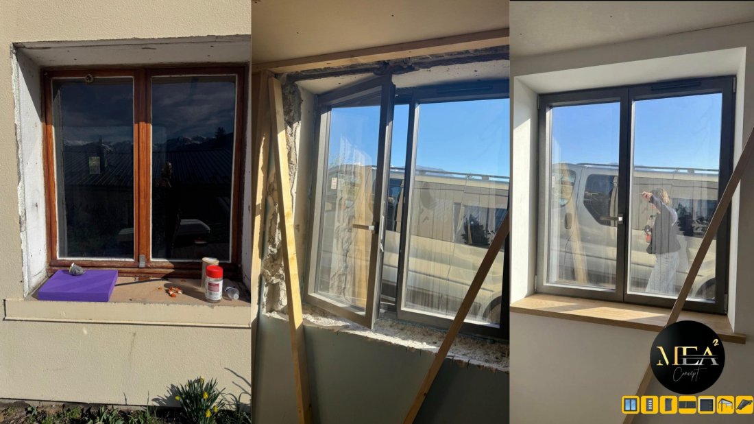 Menuiseries aluminium modernes à Embrun