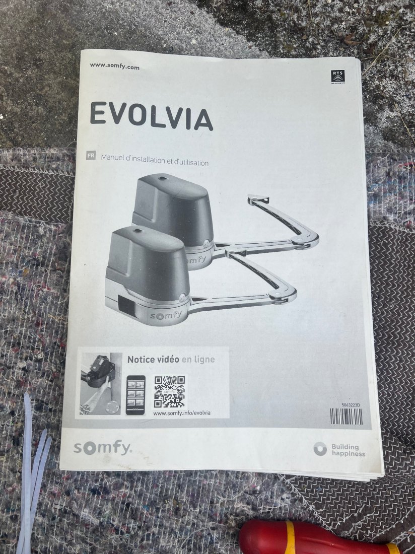 Automatisme Somfy Installation