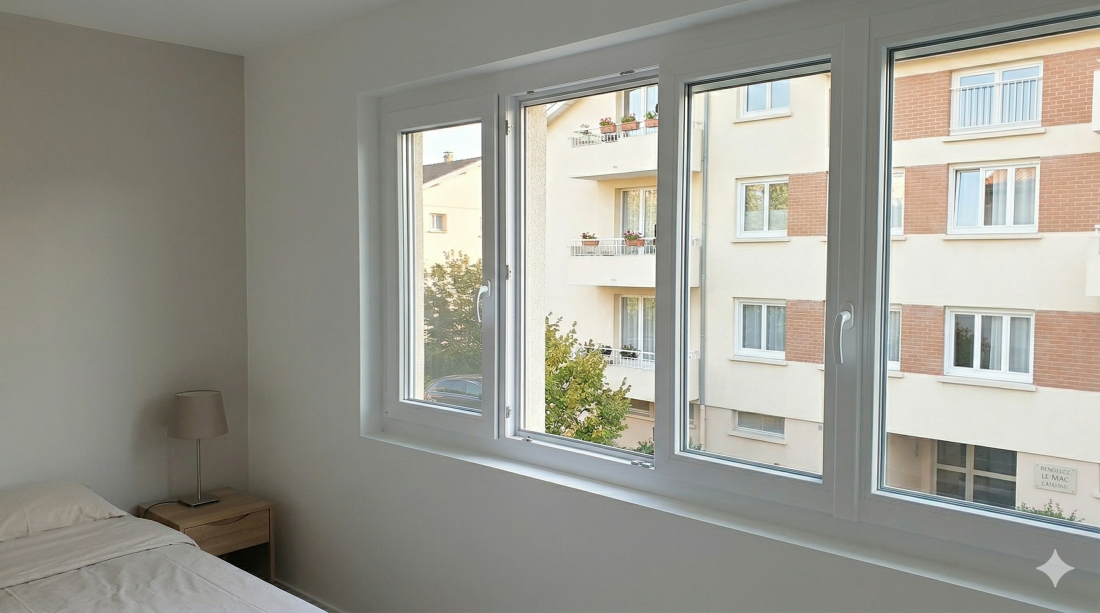 Fenêtres PVC rénovation copropriété