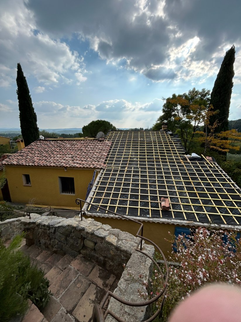 Toiture neuve Cotignac