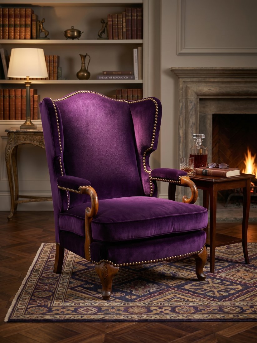 Fauteuil Bergère Classique Rénové