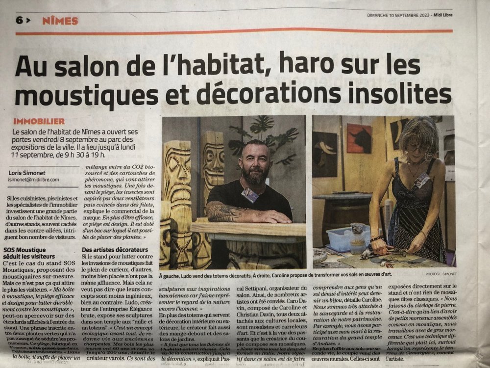 Articles de presse