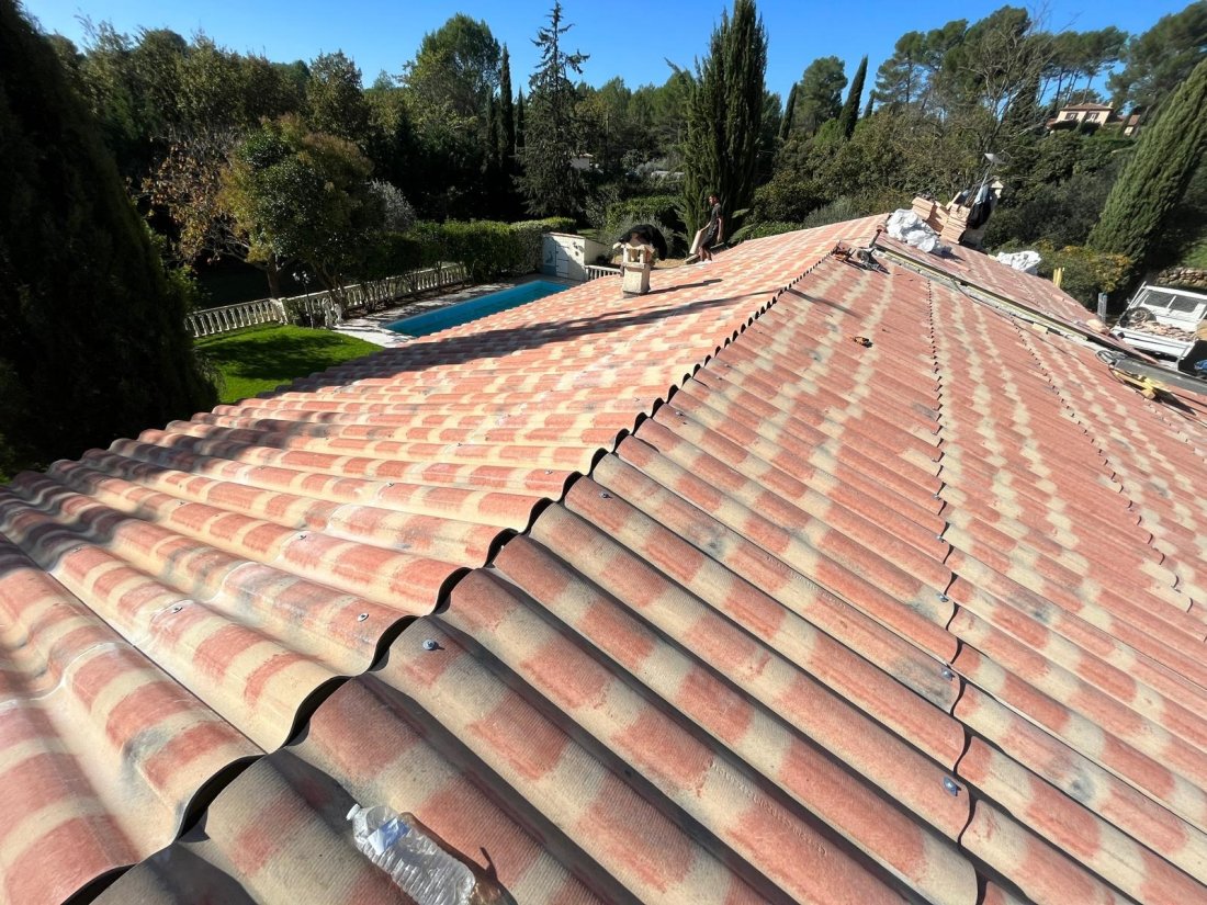 Réfection toiture Vidauban