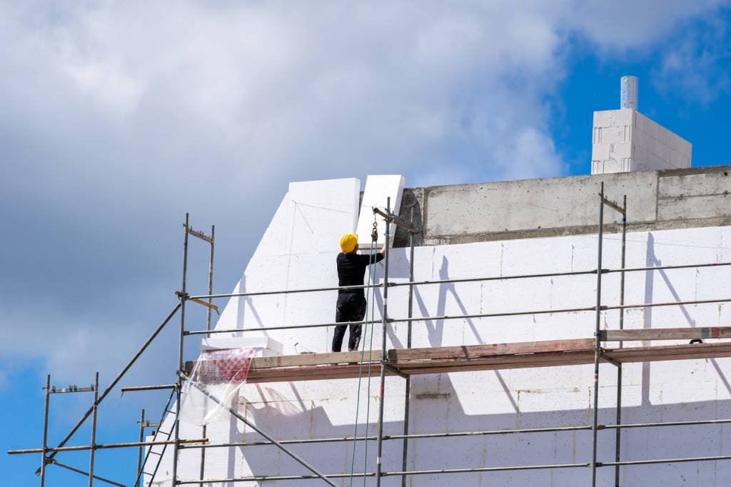 Isolation par l'extérieur d'une maison