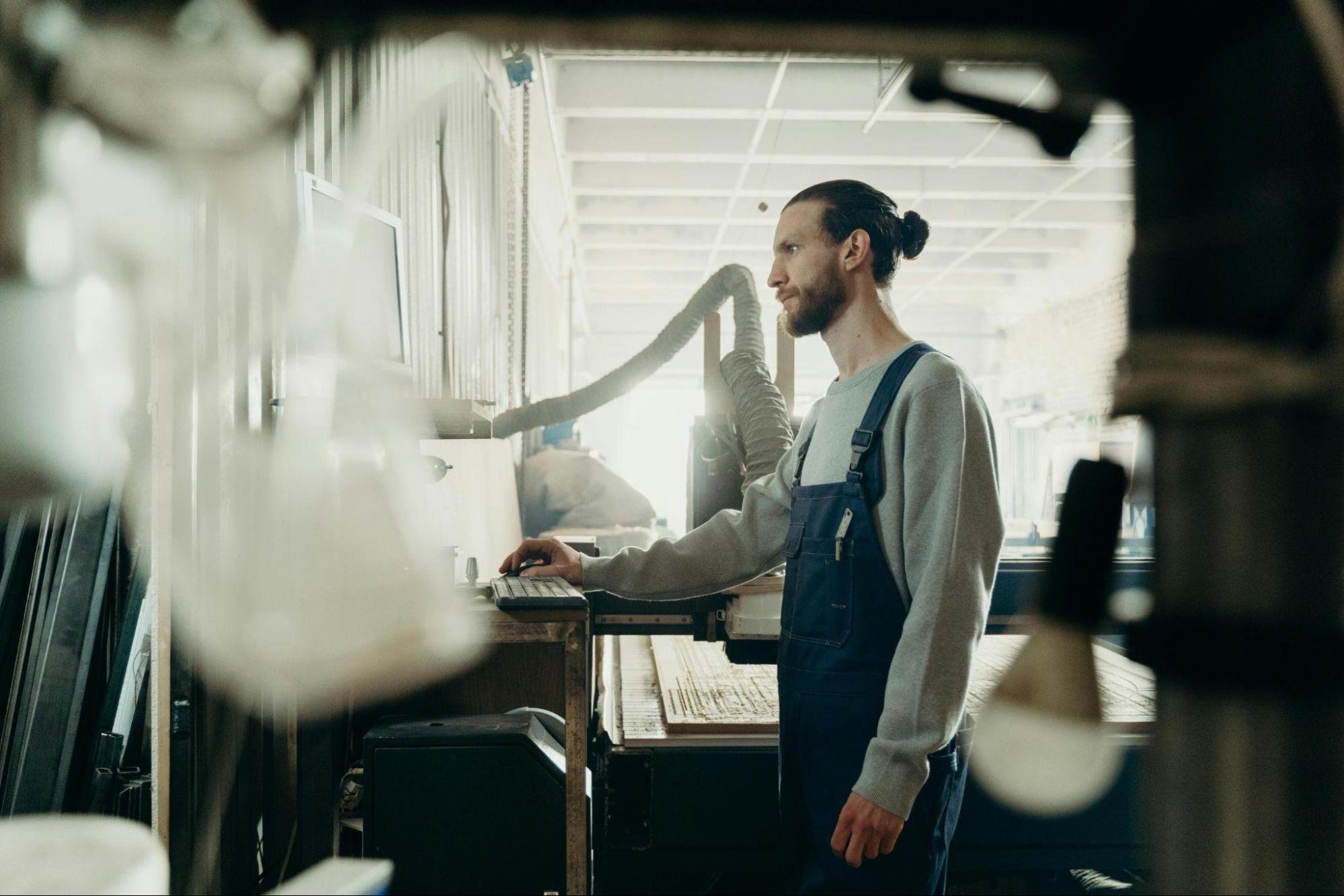 Cotte de travail de vêtement de travail