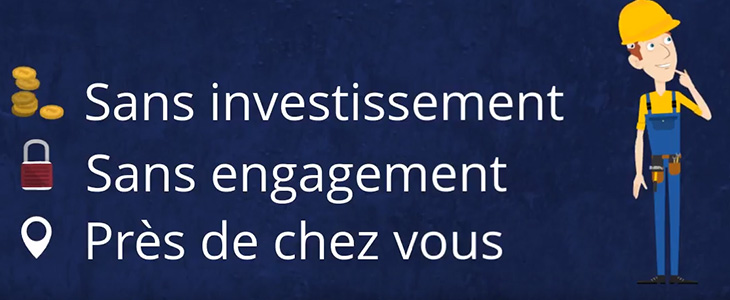 Vos chantiers payés en ligne sans passer par la case devis ! 