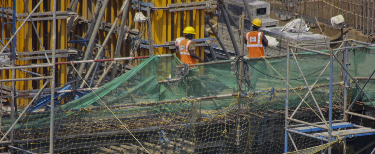 Protection des ouvriers : zoom sur le filet de sécurité