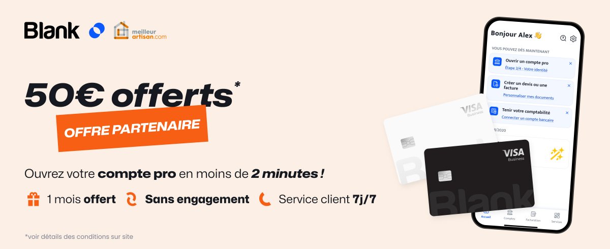 Simplifiez votre quotidien d’artisan avec Blank